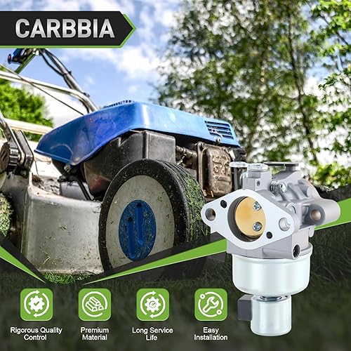 Miniatura 5 de Carbbia Carburador 20-853-33-S para John Deere STX30 STX38 STX46 G15 GT225 7G18 Scotts S1642 para Husqvarna para Kohler SV530 SV540 SV590 SV600