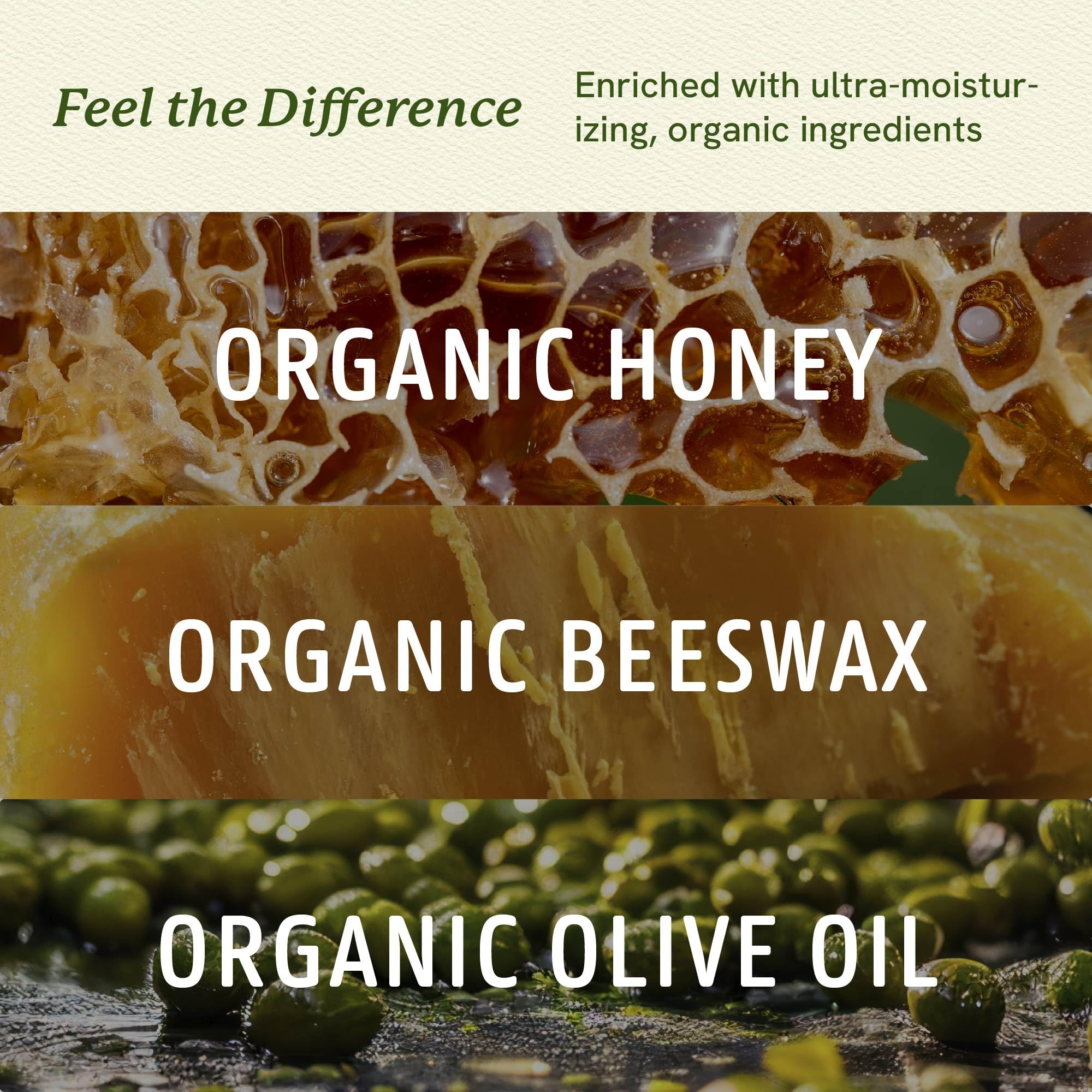 Beef Tallow Honey Balm | Face & Body | With Organic Honey, Beeswax & Olive Oil | Face Moisturizer & Body Balm | Grass Fed Beef Tallow for Skin Support | Paraben, BPA & Cruelty-Free | Unscented, 2 oz