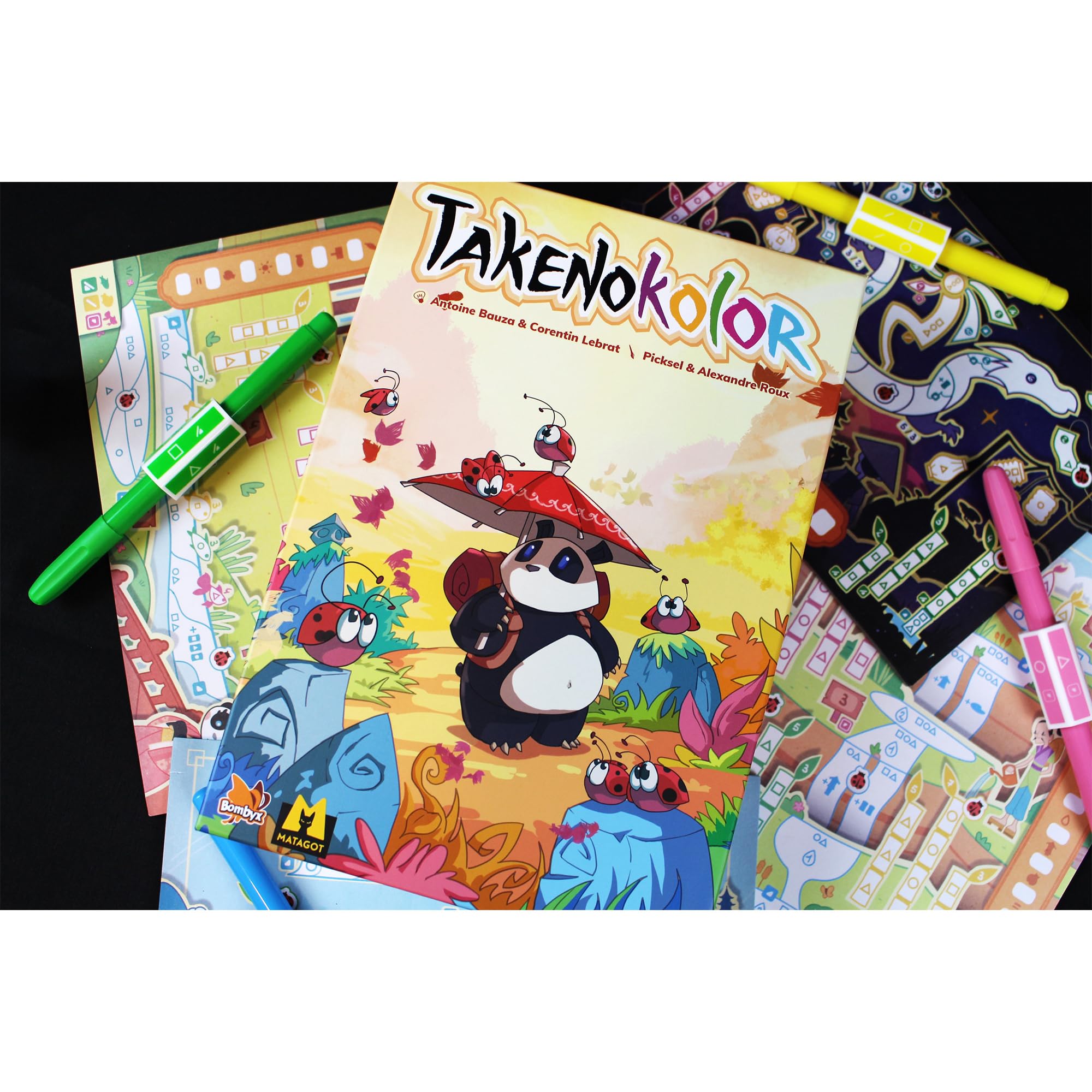 Asmodee Matagot Takenokolor – Gioco Da Tavolo Per Famiglie, 2-4 Giocatori, 8+ Anni, Versione Francese - 3