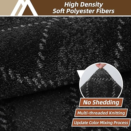 Miniatura 2 de COSY HOMEER Juego de alfombras y tapetes de cocina 2 piezas antideslizantes, suaves alfombras de cocina para piso absorbentes y resistentes a