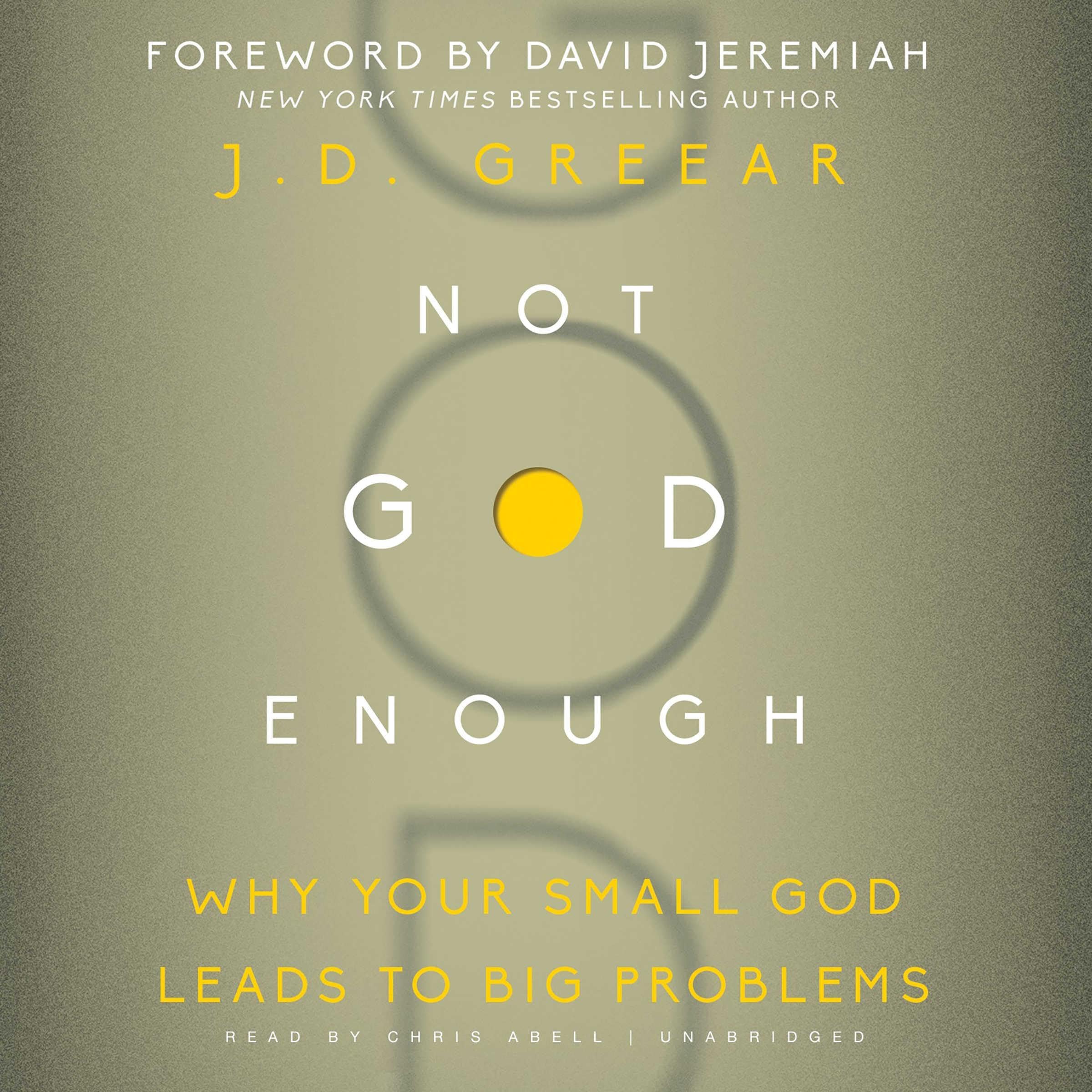 Cover art for Not God Enough