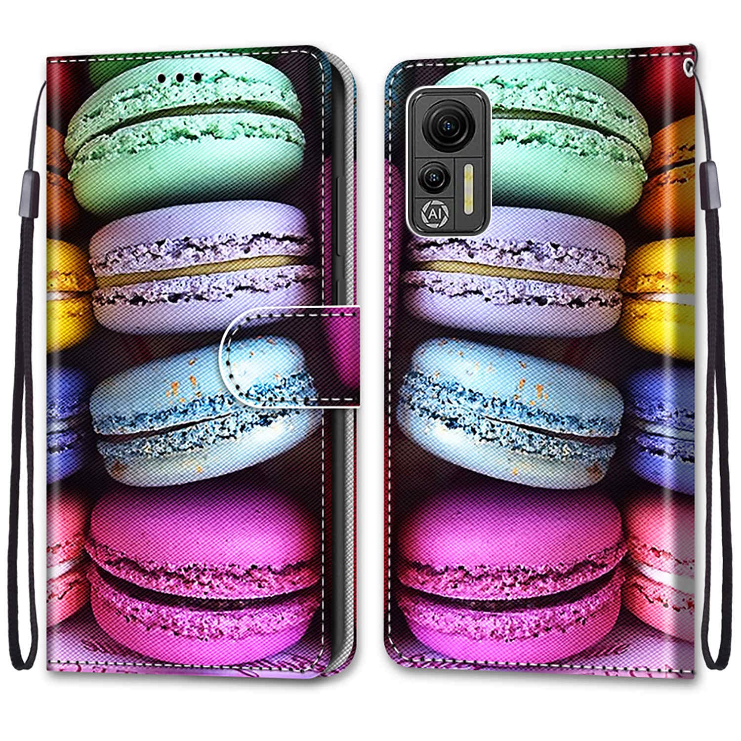 TIANYUE Custodia Ulefone Note 14, con Slot Per Schede Custodia Portafoglio in Pelle PU, Elegante Custodia in Pelle Liscia Per Ulefone Note 14, Blu