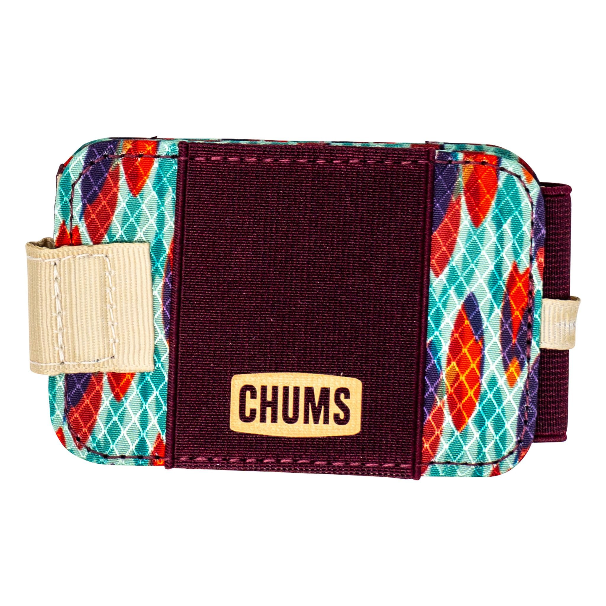 Chums Bandit Bi-Fold Wallet – Slim RFID Wallet for Men & Women, Reversible Card, ID & Money Holder (Surf)
