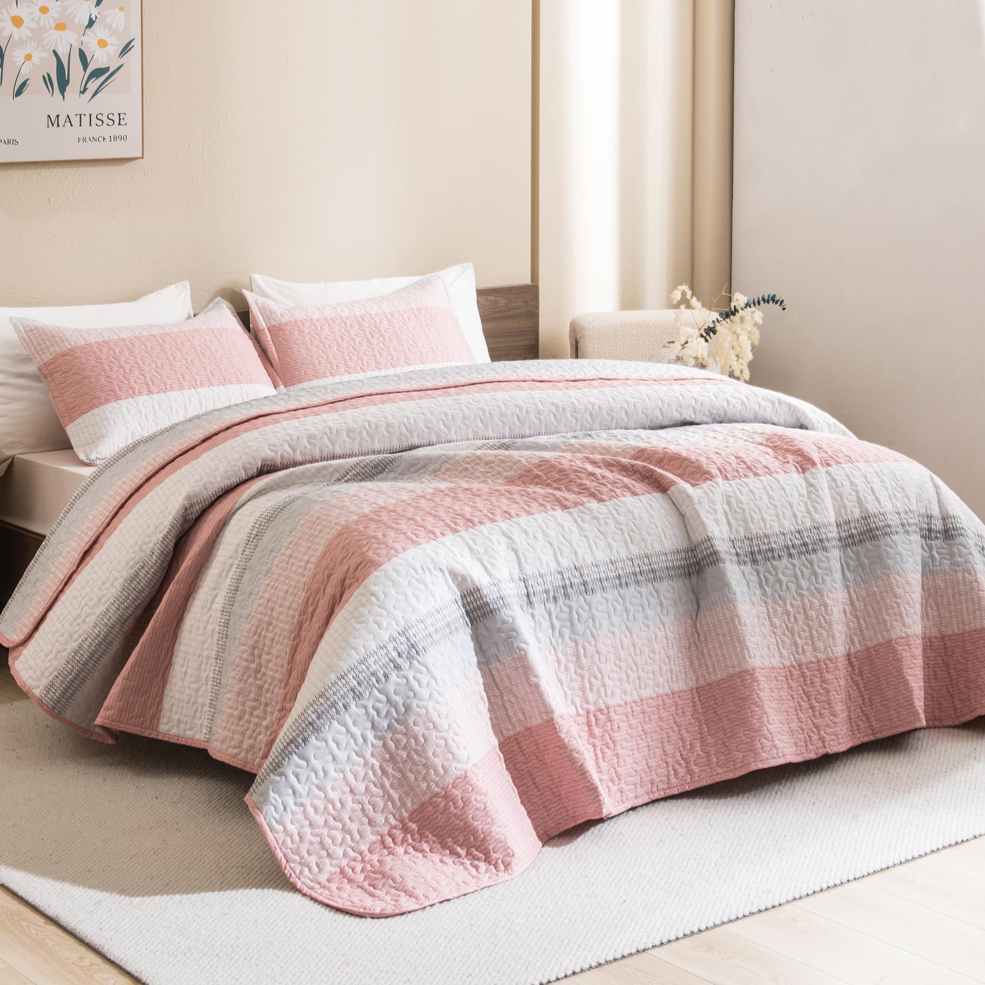 Levtex Home Margaux Quilt Set Full/Queen Quilt and Two