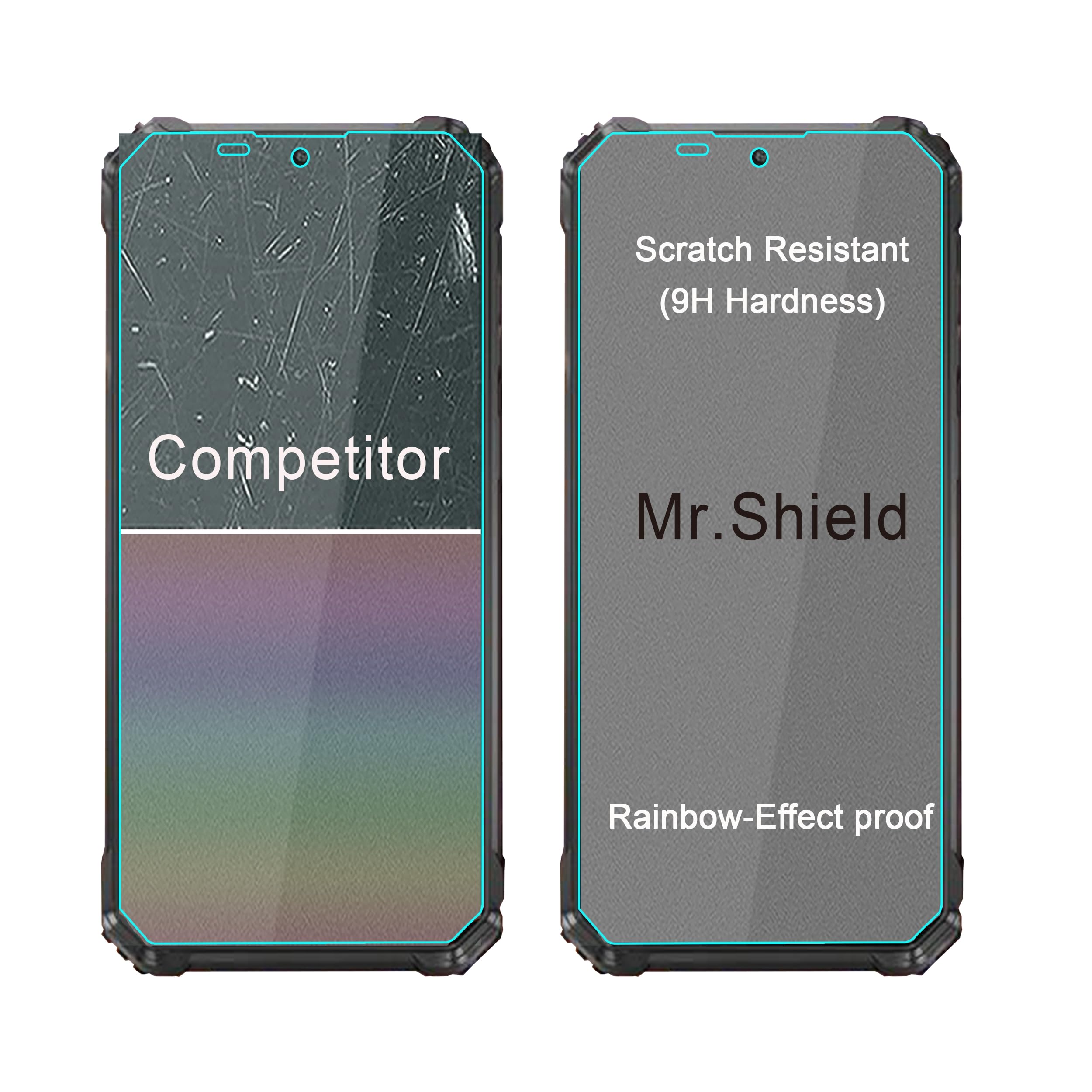 atFoliX Pellicola Vetro per Oukitel WP36 9H Armatura