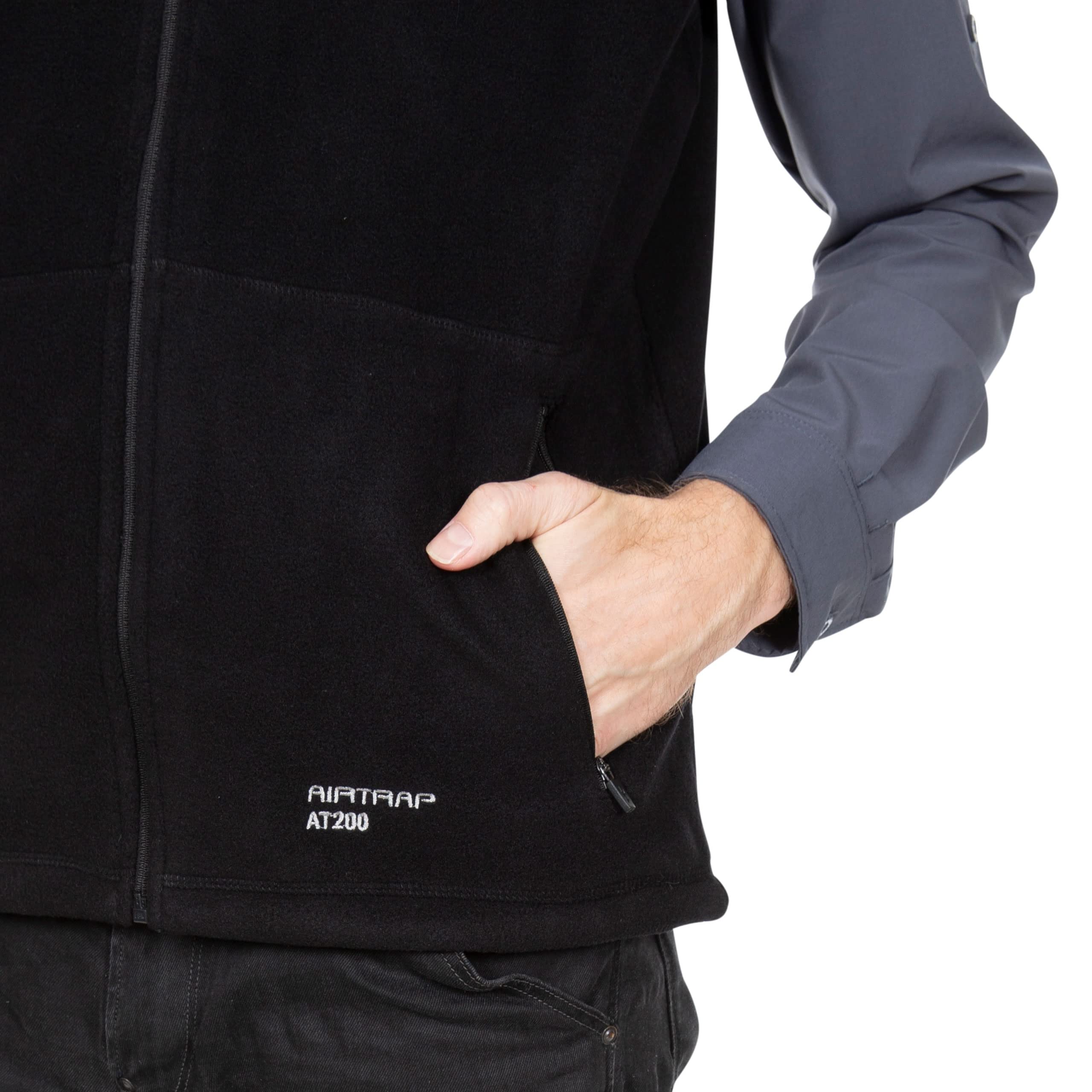 Trespass Othos II Homme Doudoune sans manche décontracté poches extérieur - noir -