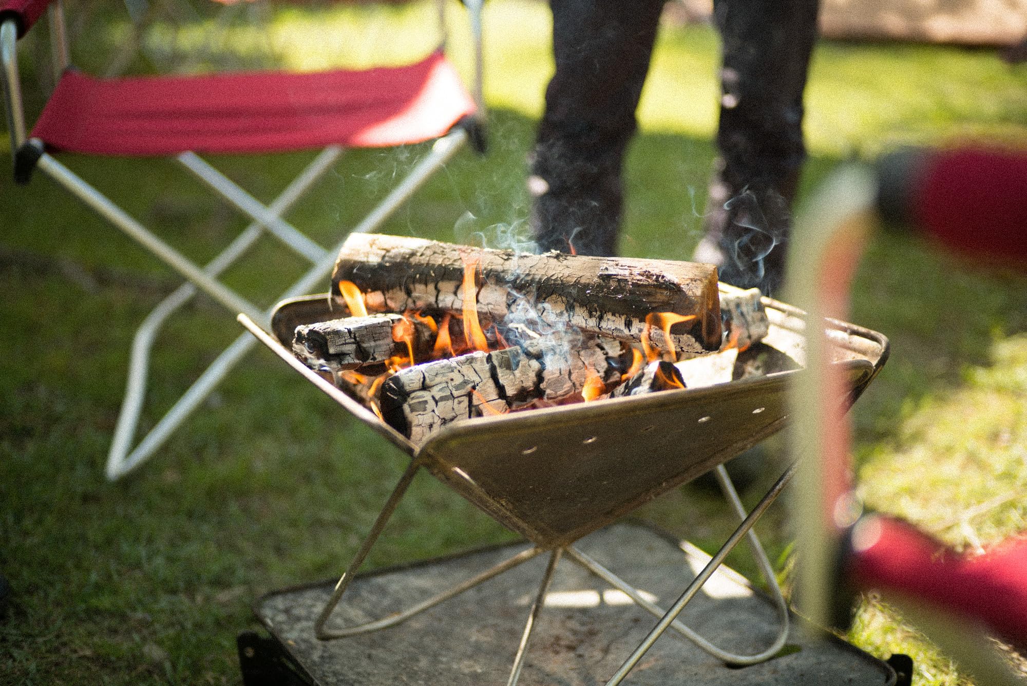 Amazon.com : Snow Peak Pack & Carry (M) Fireplace - Made of