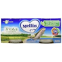 Mellin Omogeneizzato Trota, 24 Vasetti da 80 gr