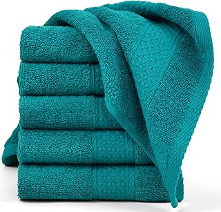 Cleanbear Paños de lavado turquesa para cara ...