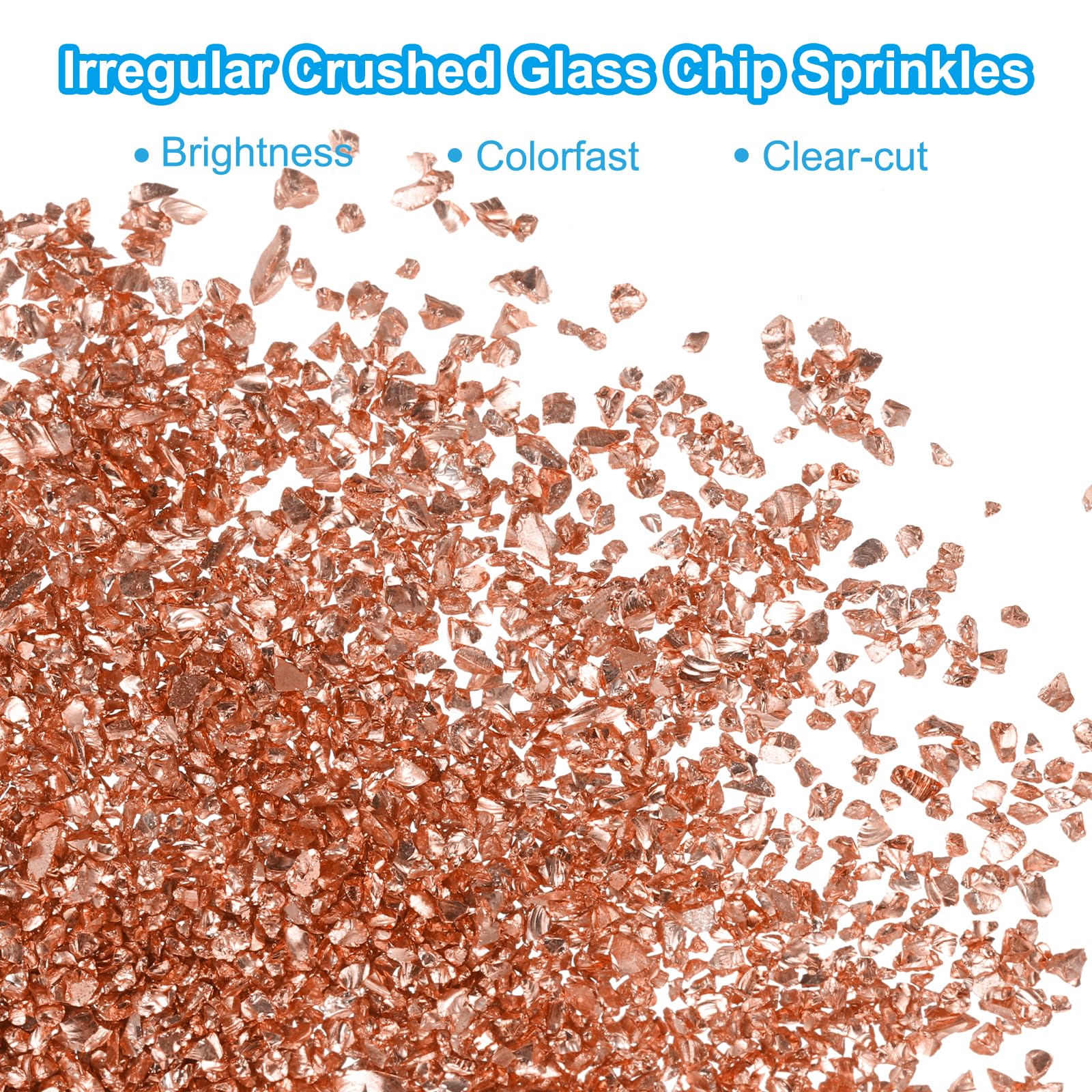 PATIKIL 200g Crushed Glass Glitters - Image 3