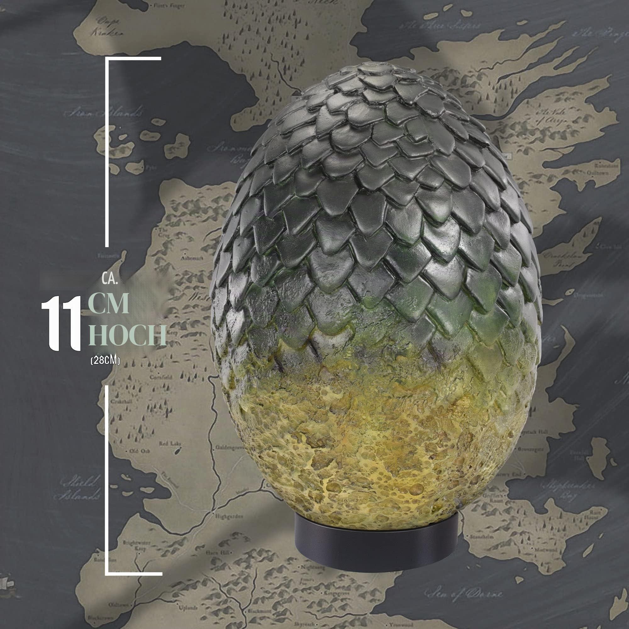 The Noble Collection Das Game Of Thrones Rhaegal Drachenei