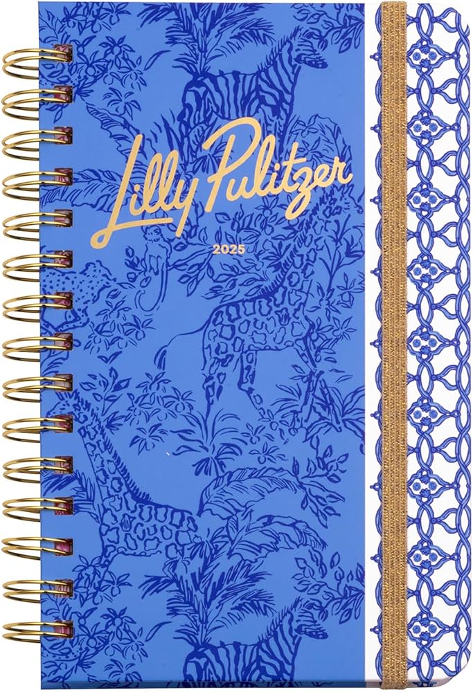 Amazon.com : Lilly Pulitzer Medium Planner January 2025 - December 2025, Weekly Agenda & Monthly Calendar, Stickers, Pockets, Spiral Binding, 5 amazon-com-lilly-pulitzer-medium-planner-january-2025-december-2025-weekly-agenda-monthly-calendar-stickers-pockets-spiral-binding-5-x-8-25-safari-party-office-products