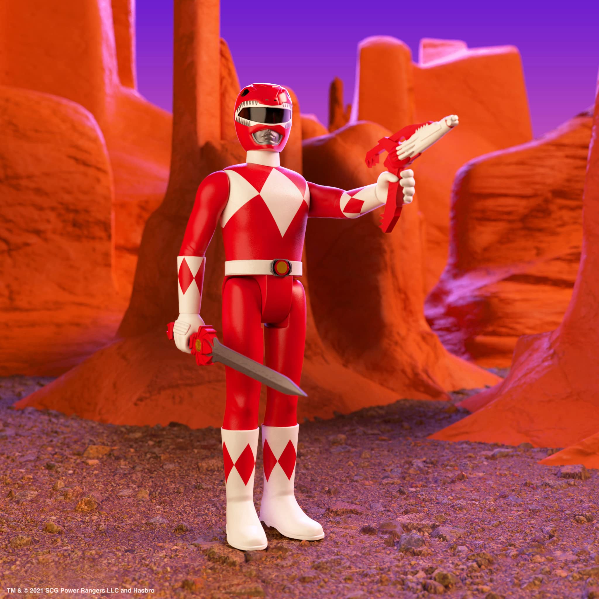 TUBBZ First Edition Red Ranger - Anatra Di Gomma Collezionabile Power Rangers, 9 Cm