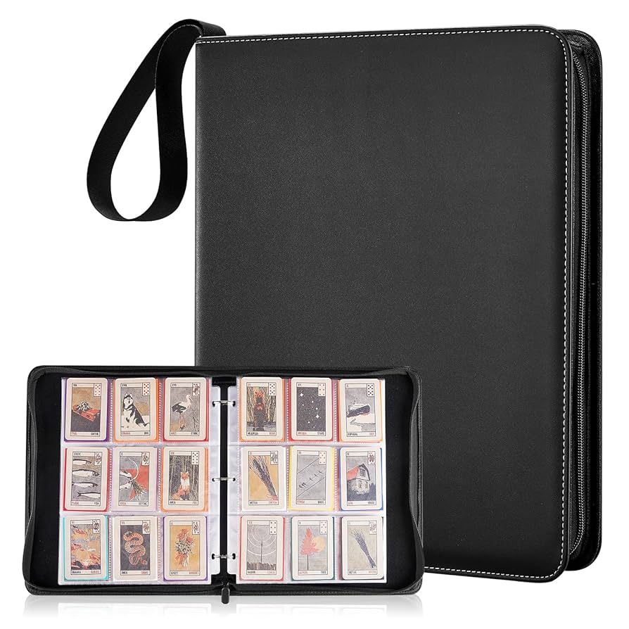 Amazon.com: 9 Pocket Card Binder, 900 Premium Zip Trading