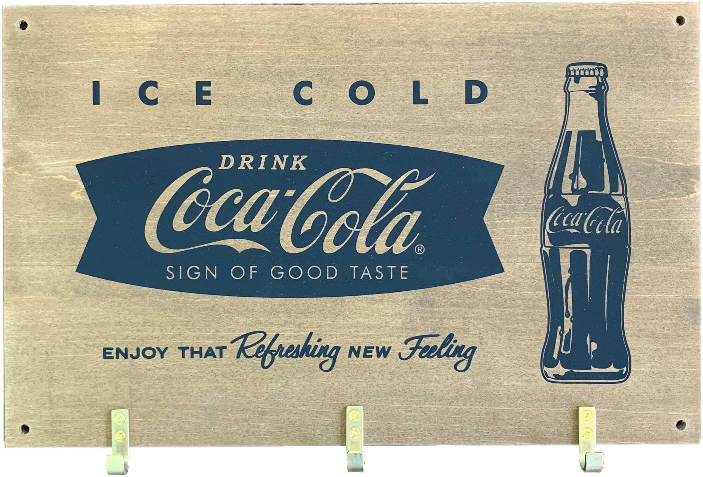 Coca-Cola ウッドハンガーフック