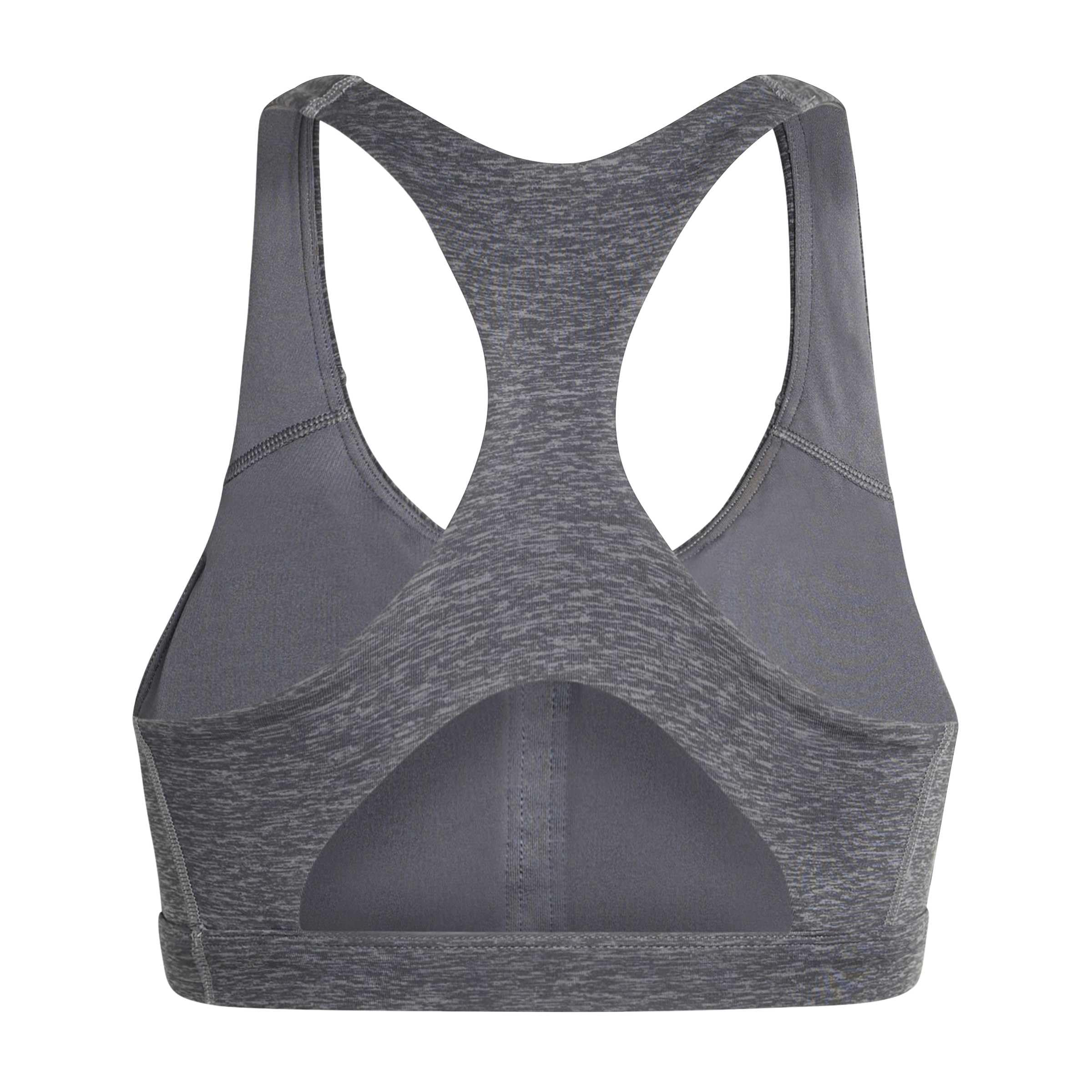 adidas Optime Essentials Workout Heather Medium Support Reggiseno Sportivo Donna (Pacco da 1)