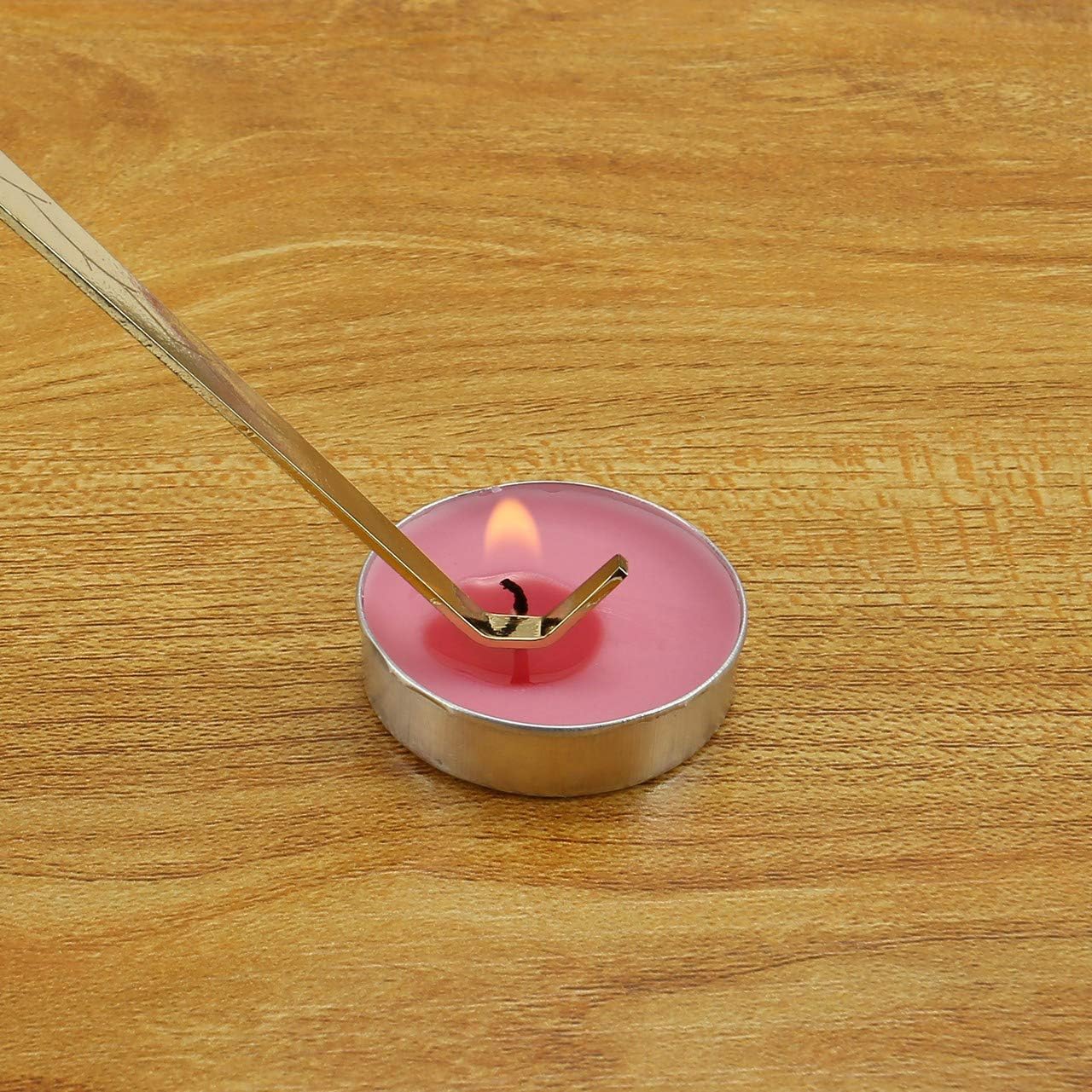 Yoption 3-in-1 Candle Accessory Set, Candle Wick Trimmer Candle Cutter, Candle Snuffer and Candle Wick Dipper with Gift Package for Candle Lover
