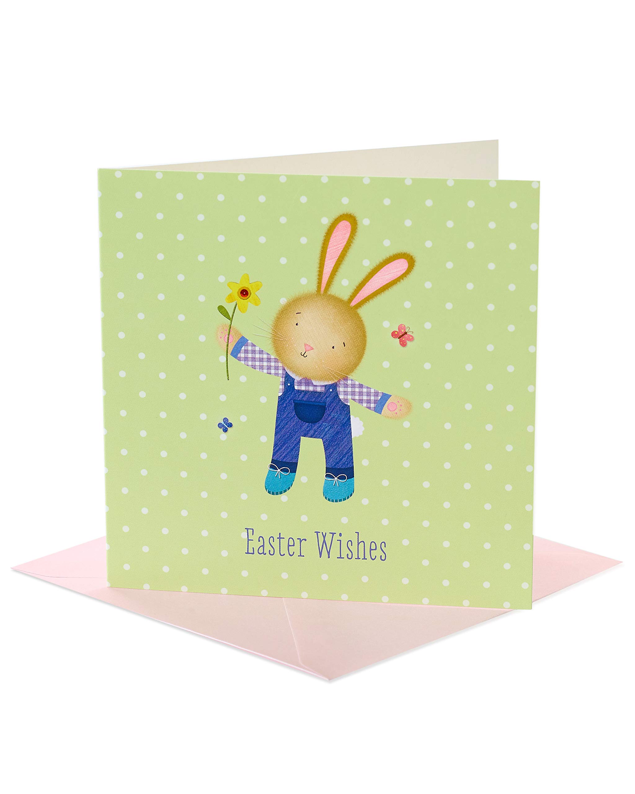 UK Greetings Multipack of 6 Easter Cards for Him/Her/Friend - 2 Adorable Designs, multicoloured, 12 x 12 cm - Image 3