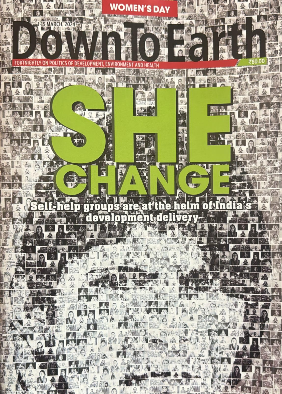 Down to Earth English March First 2024 - She Change (Down to Earth 01-15 March 2024)