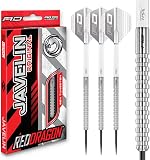 RED DRAGON Darts | Javelin Original 24g Steel Tip | 85% Tungsten Darts Set - 1