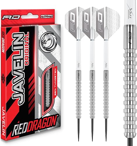 RED DRAGON Darts | Javelin Original 24g Steel Tip | 85% T…