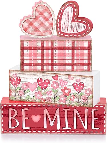 Miniatura 18 de Britimes Juego de 4 piezas de decoración de mesa de noche de película, juego de decoraciones de bandeja escalonada de Navidad, estrella de película,