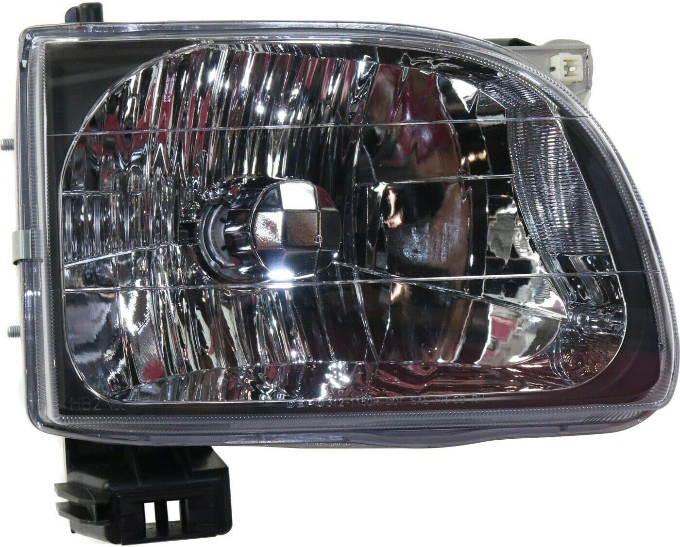 FitParts Compatible With Right Passenger Side Halogen HeadLight Assembly Toyota Tacoma 2001-2004. New, Waterproof TO2503136 8115004110