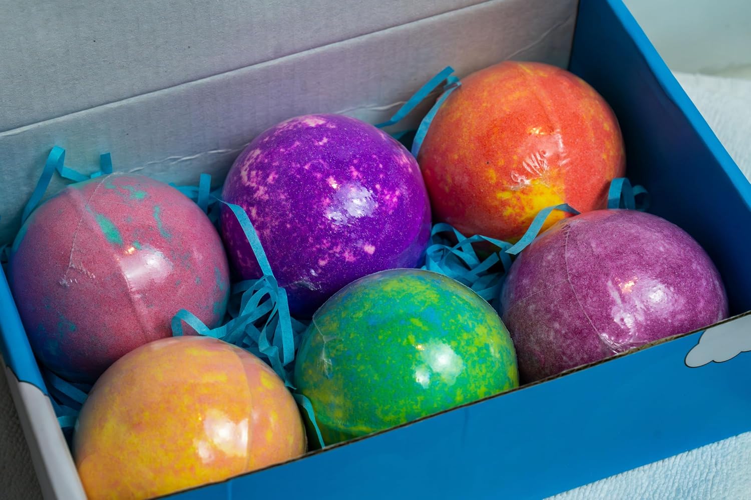 Kids Bath Bombs – 6 Colorful, Dermatologist Approved by Dr. Party