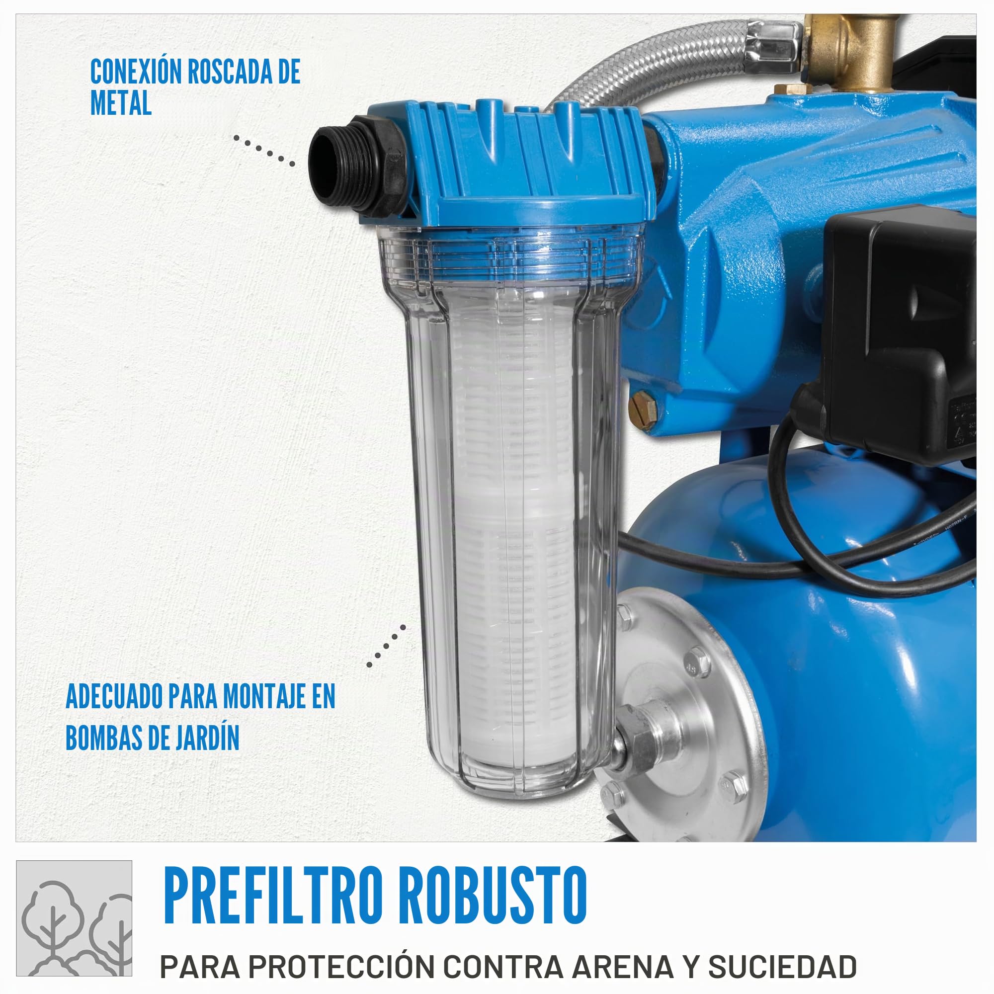 Gude 94462 - Filtro de agua (130 x 150 x 295 mm, 1,03 kg)
