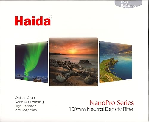 Haida NanoPro 5.906 in MC densidad neutra ND8 ND 0,9 filtro de vidrio óptico 150 3 parada