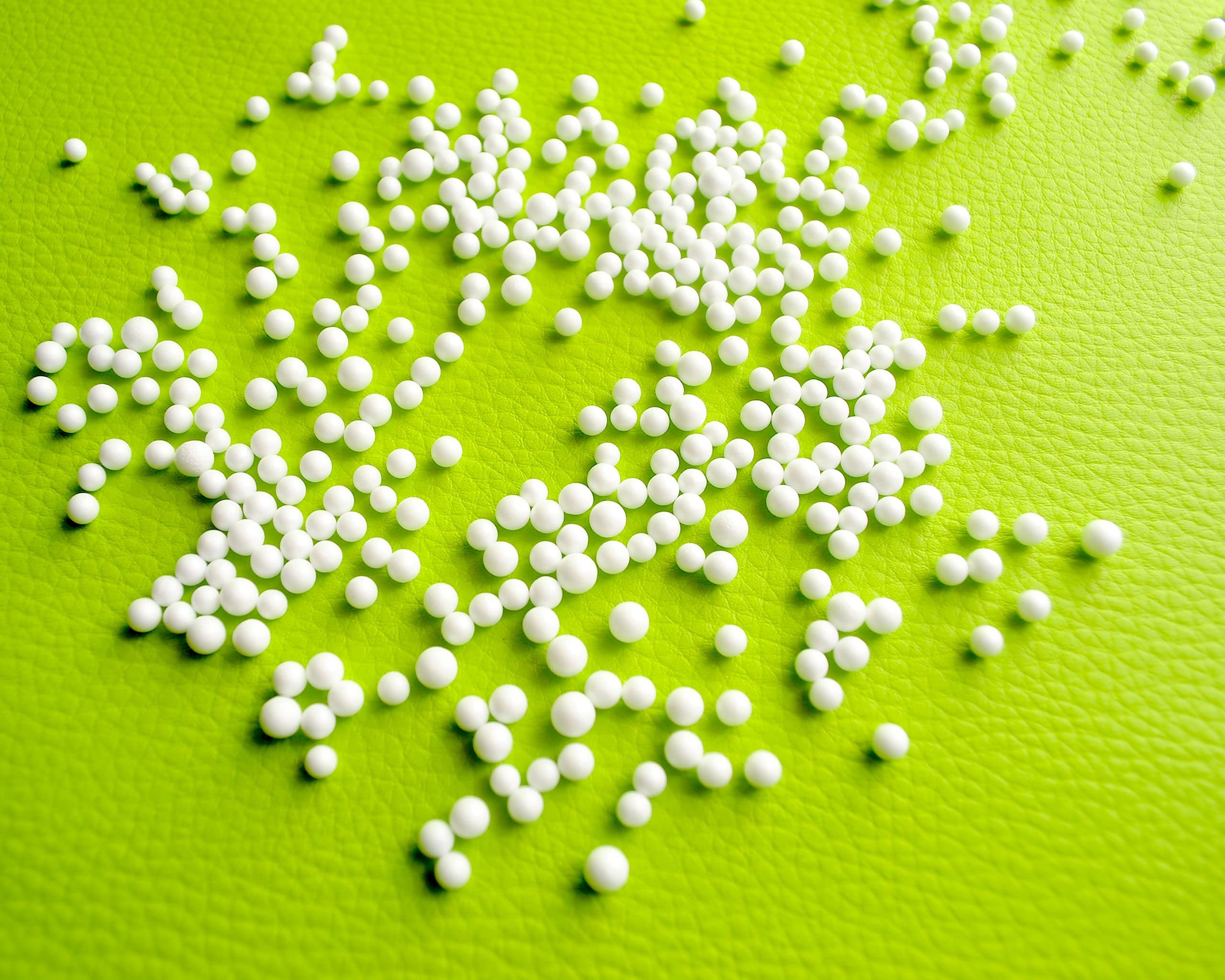 GRANULAT EPS, riempimento per poltrone e beanbag Come Sako Sack, Cuscino per Sedile, Puff Ball, Palline di polistirolo per beanbag, riempimento per Confezioni da 100L.