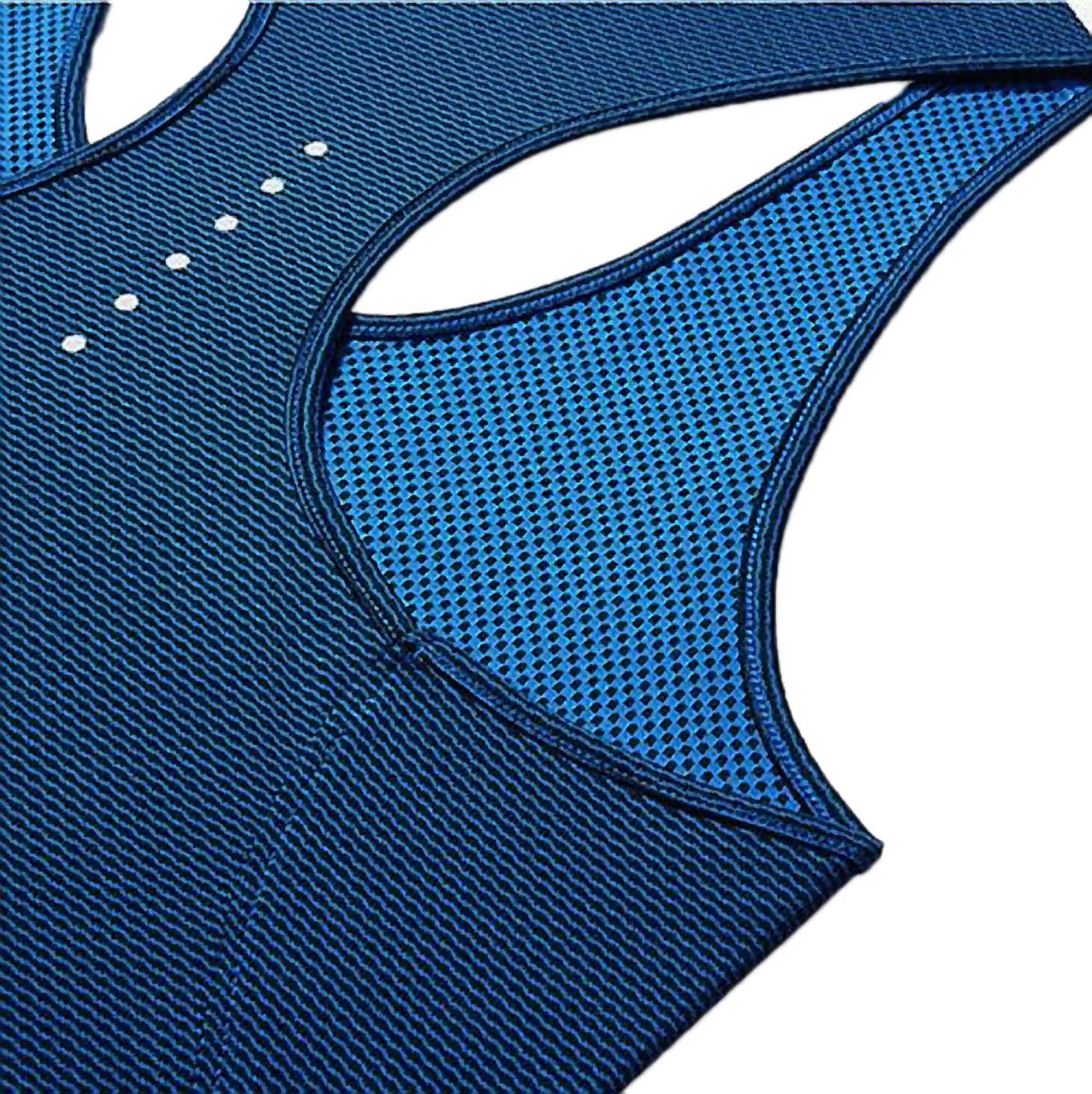 Nike AEROREACT Tank - T-shirty dla kobiet niebieski