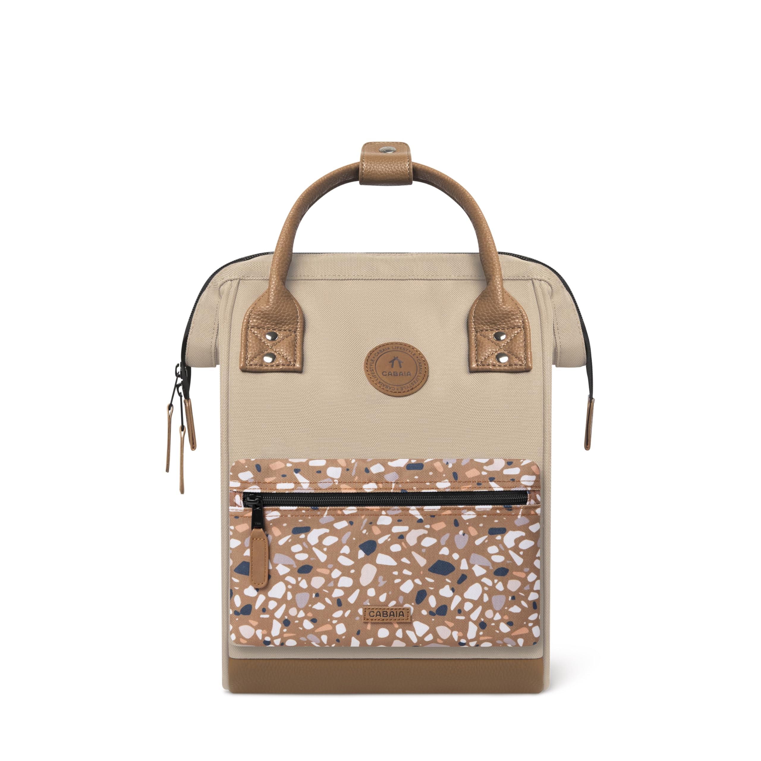 Cabaïa Zaino Donna Adventurer Kuala Lumpur 10L - Laptop 10,5" | Bagaglio a mano · Grande apertura · Tasche MOLLE intercambiabili · Vegan · Durevole