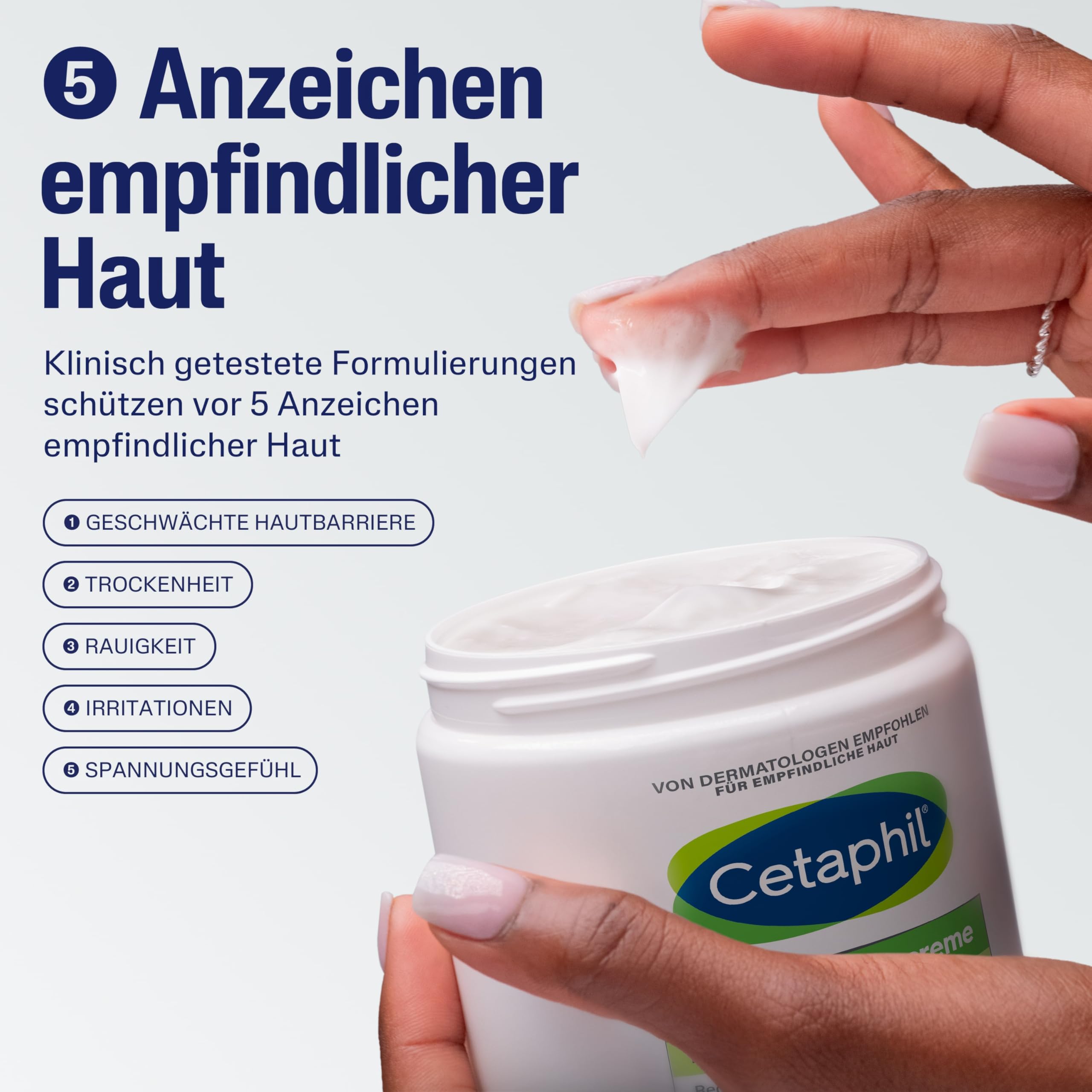 Cetaphil Feuchtigkeitscreme, 456 ml Kremowa