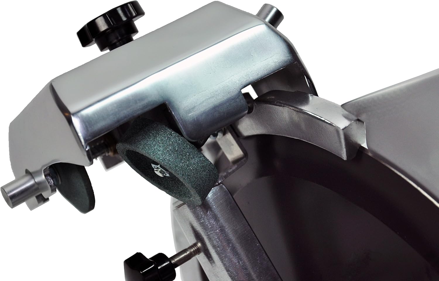 KWS MS-12S Commercial 420w Electric Meat Slicer 12-Inch Triple Safety Locks + Anodized Aluminum Base with Stainless Steel Blade, Frozen Meat/Cheese/Food Slicer Low Noises Commercial and Home Use