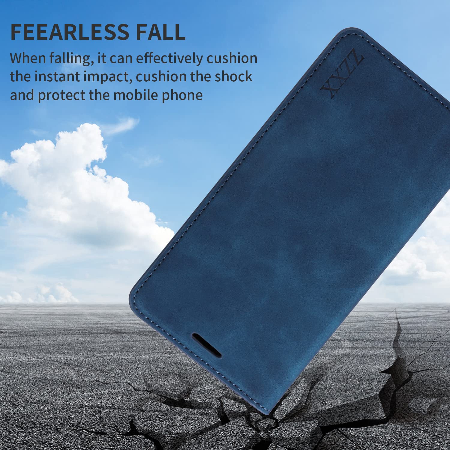 Amazon.com: ZZXX for iPhone 14 Pro Case Wallet with [RFID Blocking