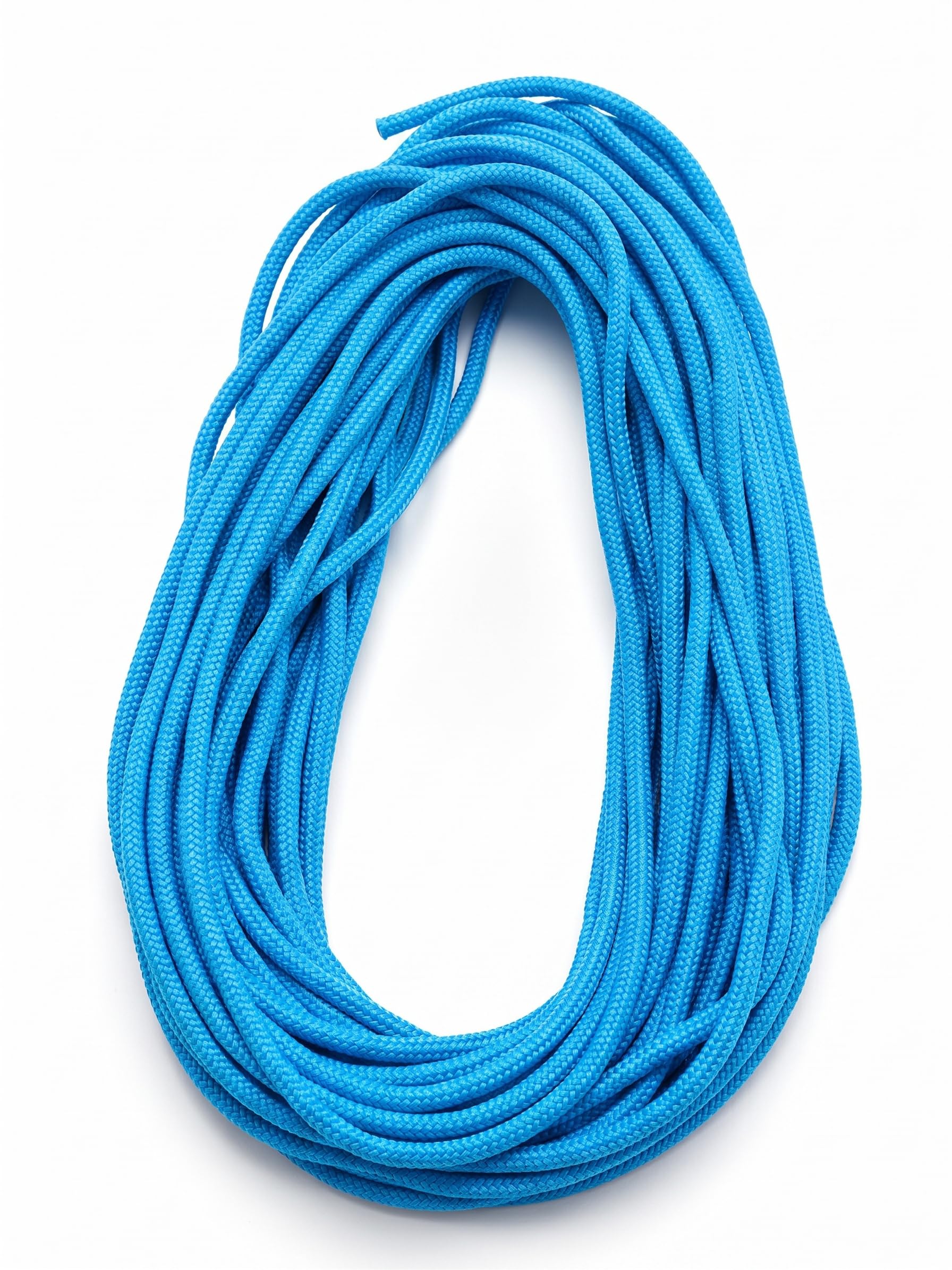 Hunters Saddlery 6mm Double Braid Polyester Rope All-Weather Multi-Use (Blue, 30m)