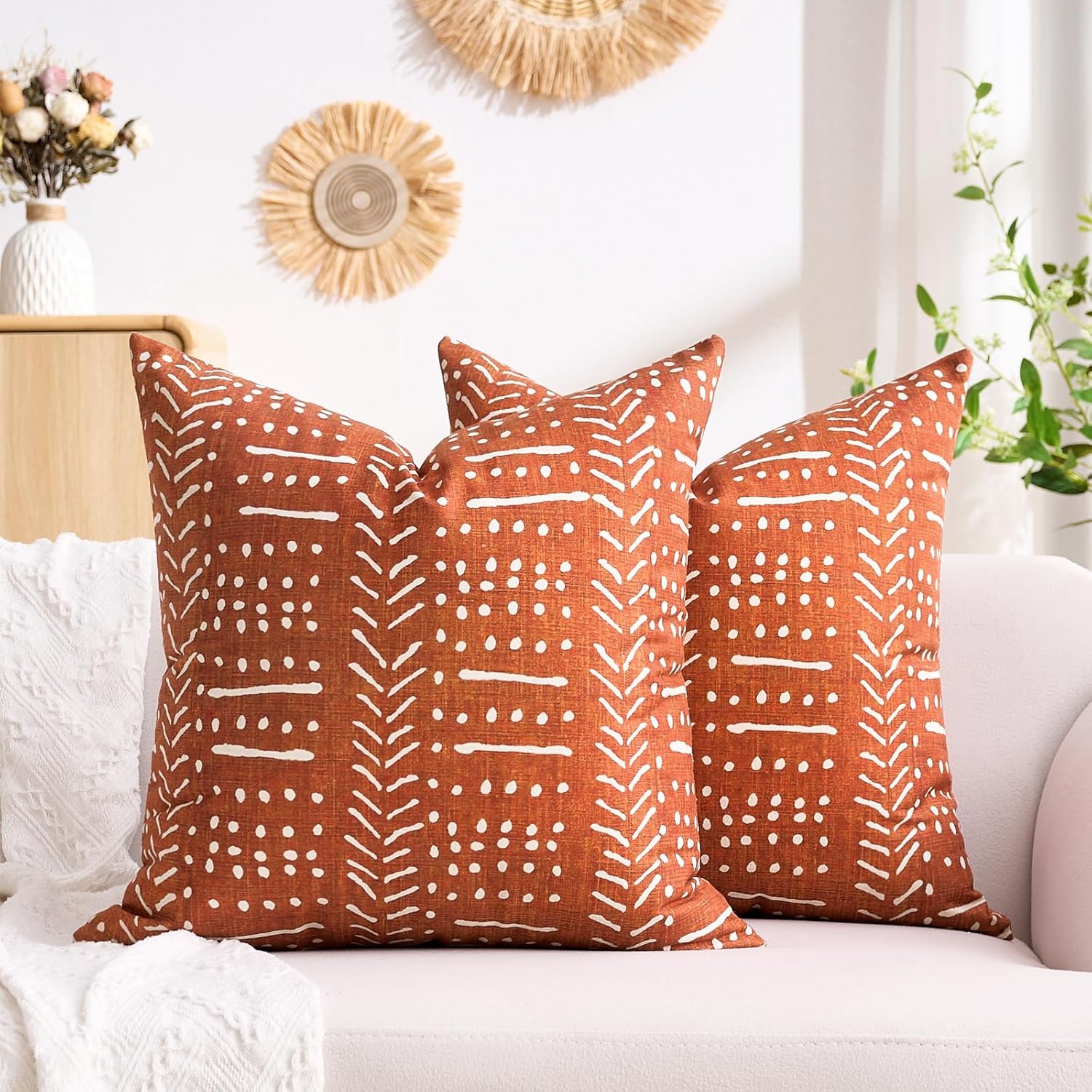 Terracotta Pillow Covers