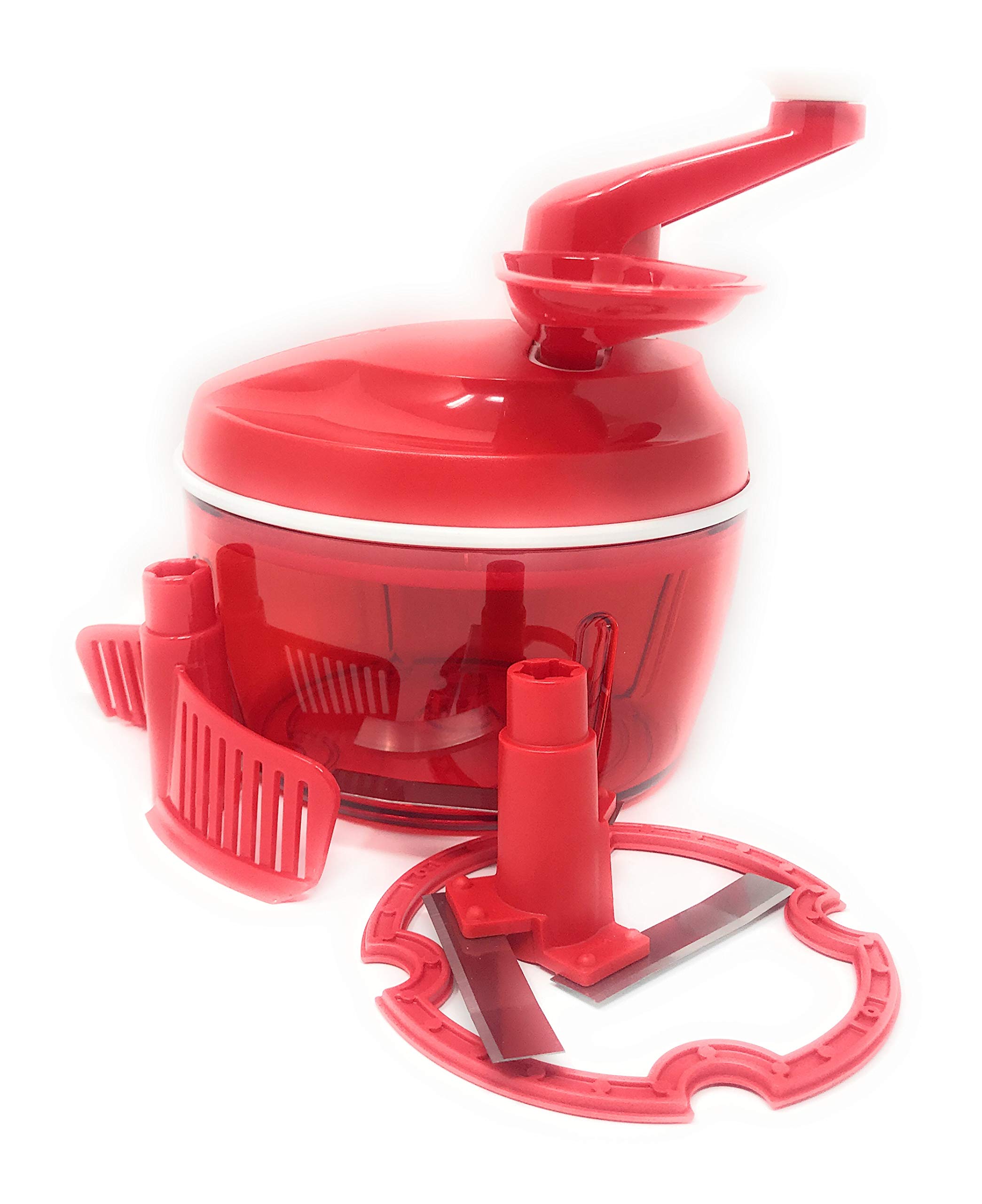Buy New Tupperware Quick Chef Food Processor, New Color, Sheer Red