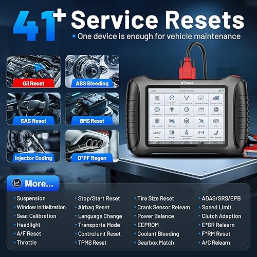 Miniatura 3 de XTOOL Herramienta de escaneo de diagnóstico automotriz D8 2023 más nueva con 3 años de actualizaciones codificación ECU controles bidireccionales