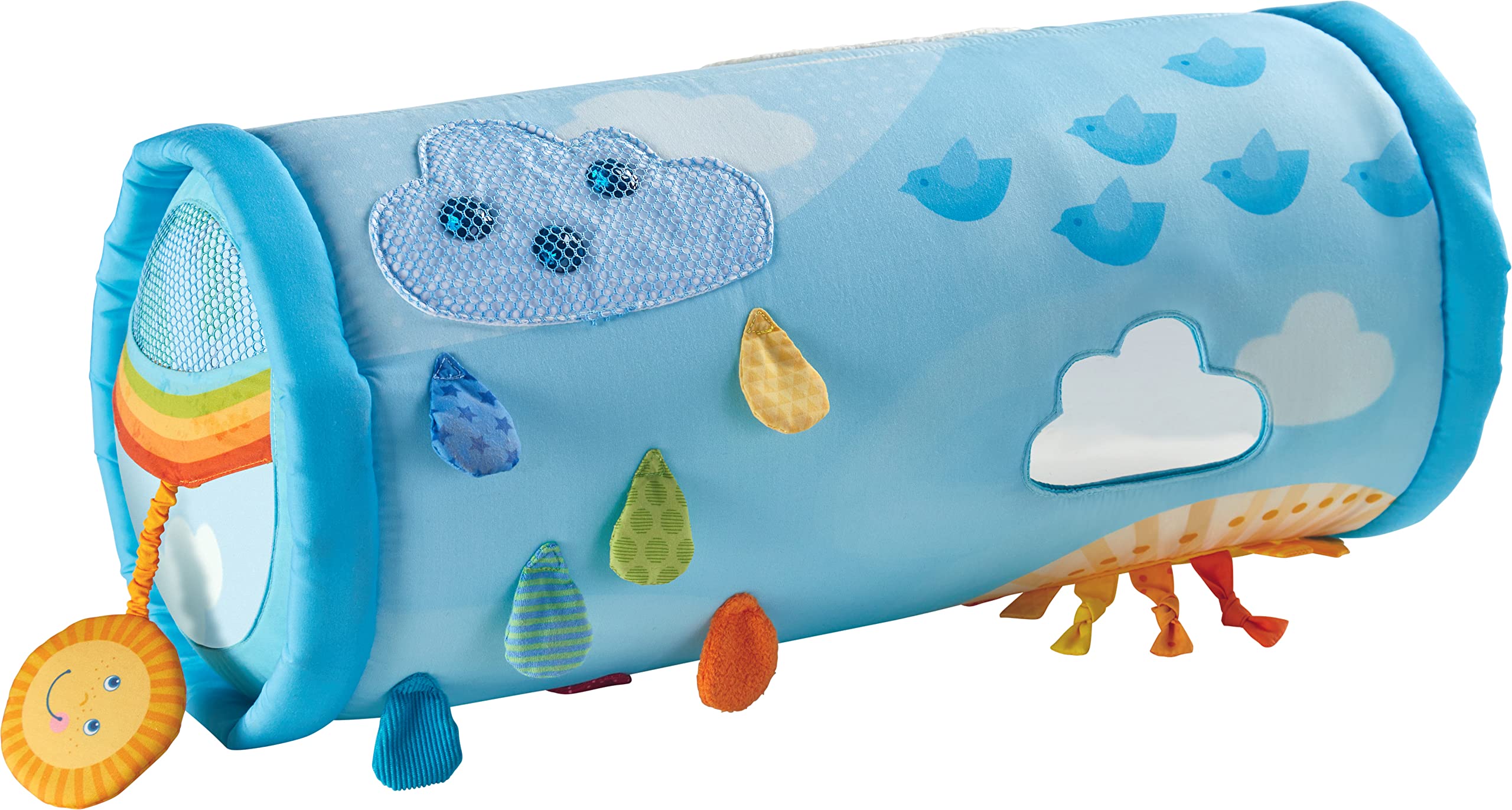 HABA Krabbelrolle Regenbogenwelt Spielzeug für Kleinkinder