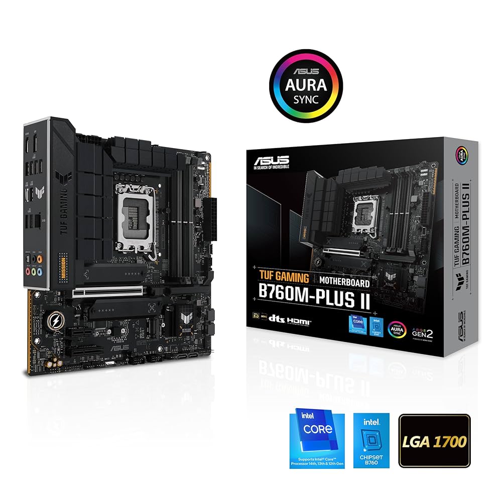 Amazon | ASUS TUF Gaming B760M-PLUS II マザーボード (LGA