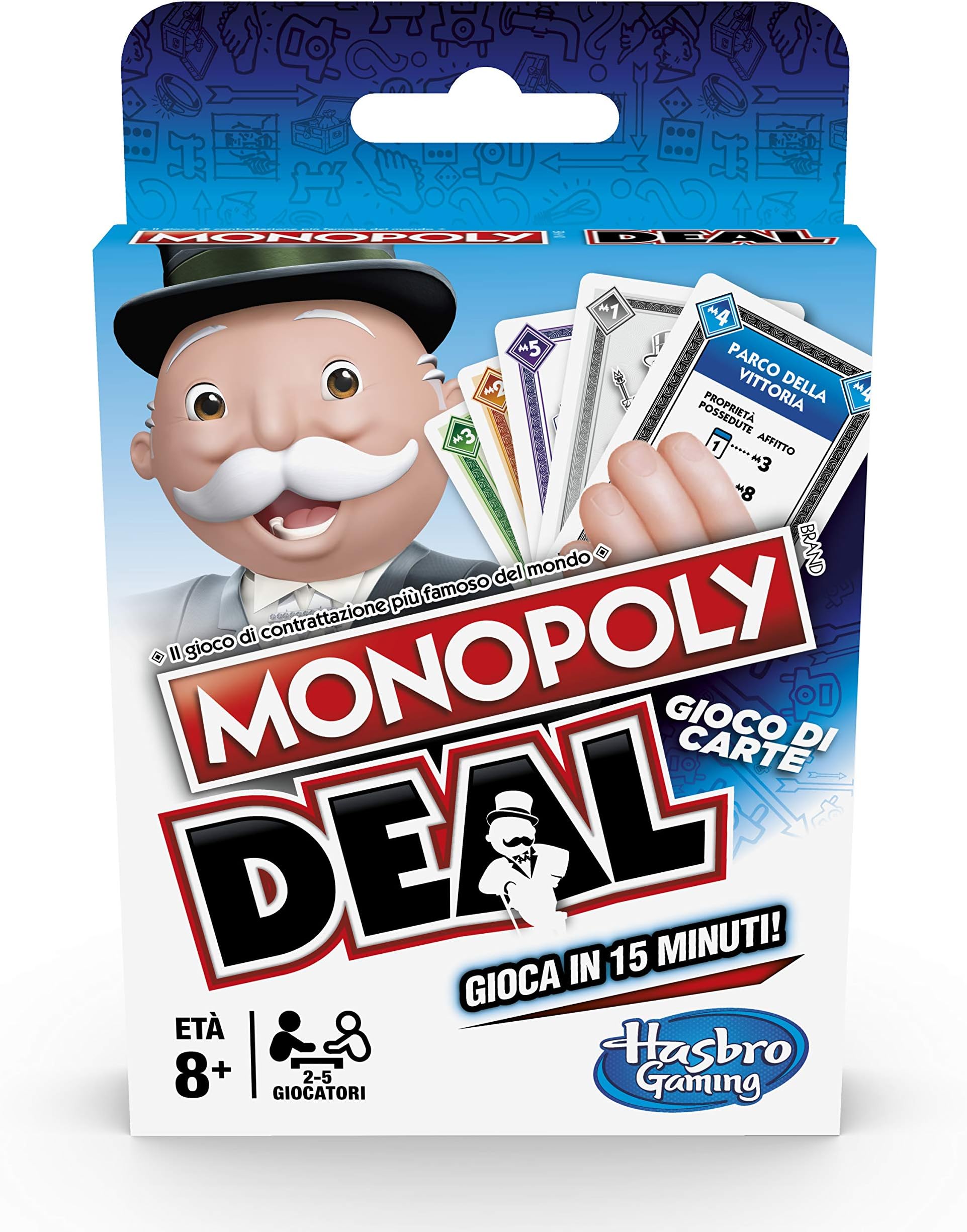 Monopoly Deal, Multi-Colour ( Italian Version)