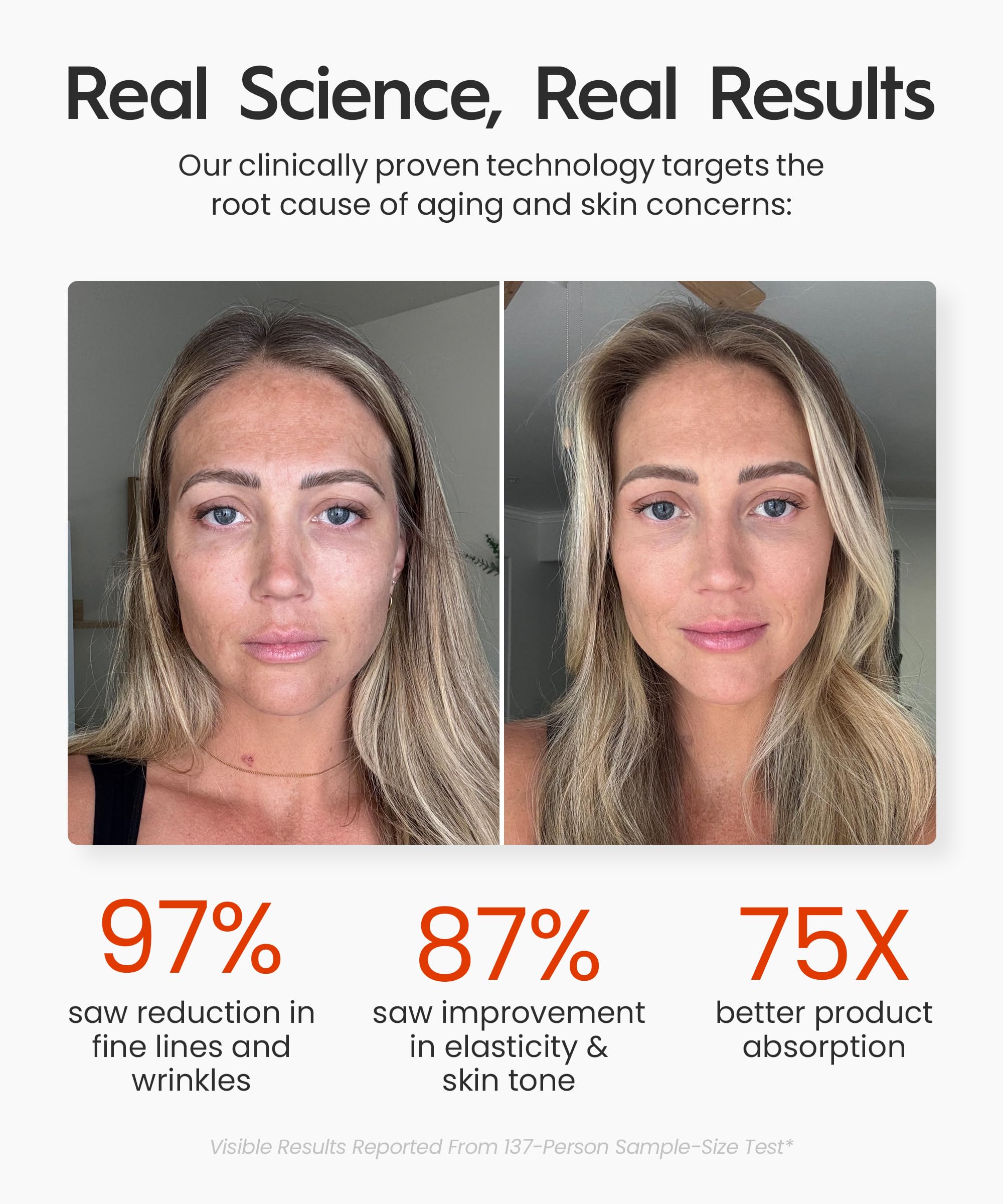 REVO Genie | 3-in-1 Face & Neck Beauty Massager with Heat, 3 Light Therapies, Smart Vibration | Powerful Red Light, Blue Light, and Green Light Therapy for Wrinkles, Hyperpigmentation, Acne & More