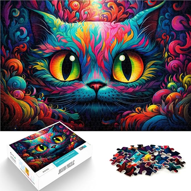 Puzzle de Alicia en el País de las Maravillas, 1000 piezas para adultos, puzles de madera, juguetes educativos