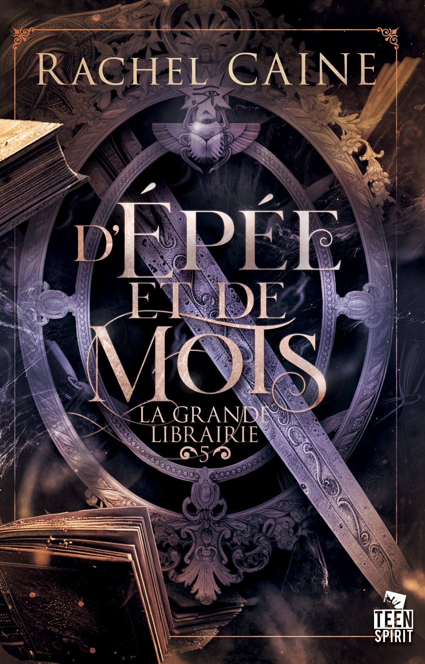 D'épée et de mots: La grande librairie, T5