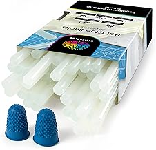 ProfessionalTree ® 50 hot Glue Gun Sticks - 11 x 200 mm - Extra-Powerful Adhesive for Common hot Glue Guns for Clean bonding of Various Materials - Solvent-Free Transparent Quick-Drying