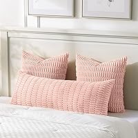 Vista 283 de Fancy Homi Fundas de almohada decorativas bohemias de 20 x 20 pulgadas para sala de estar, sofá, cama, sillón, rústico, moderno, decoración del Crema