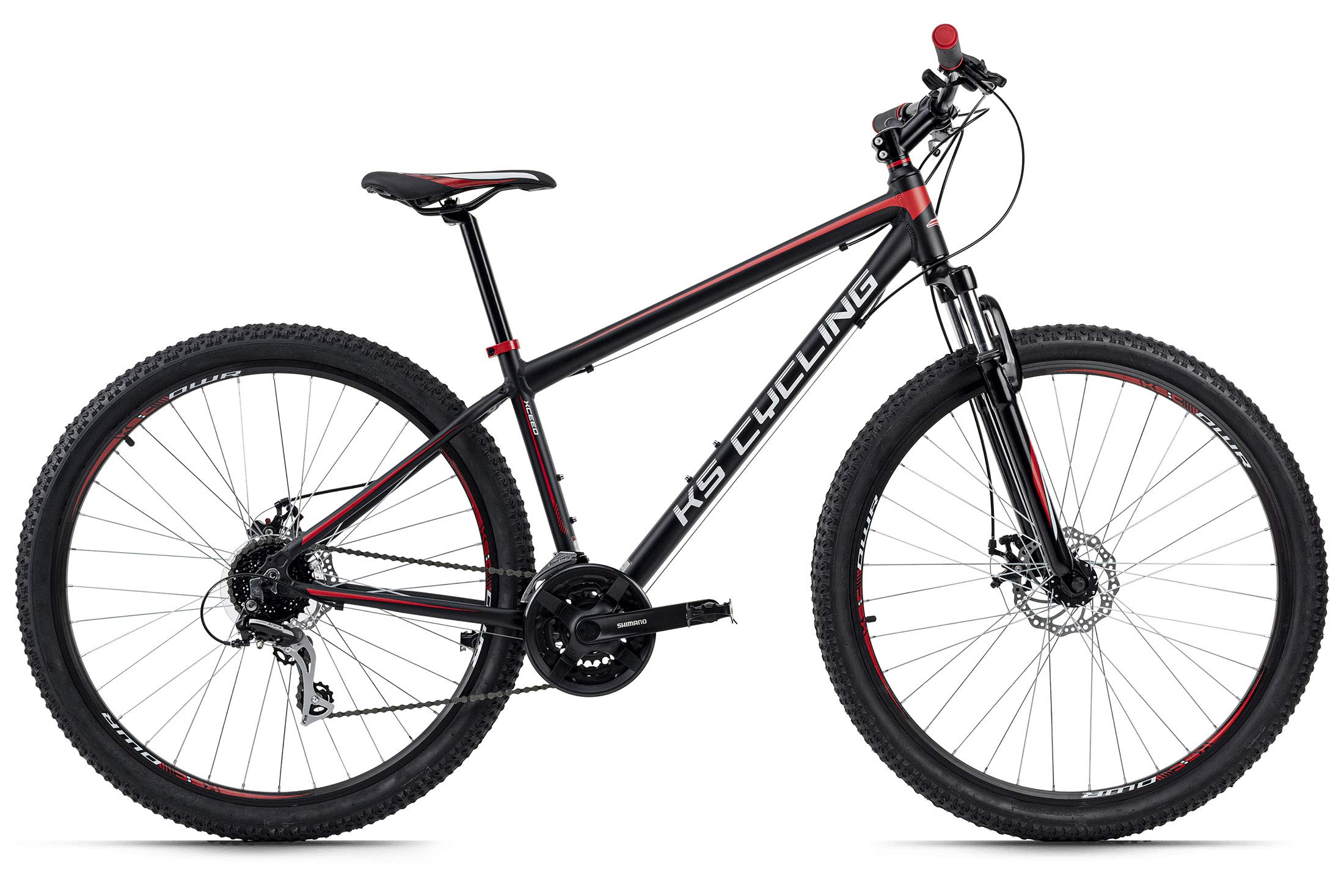 KS Cycling Mountainbike Hardtail 29'' Xceed schwarz-rot