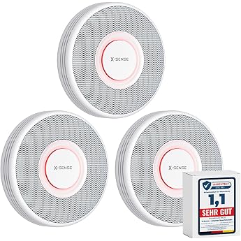 X-Sense XS0B-MR 33mm Smart Smoke Detector Wi-Fi with Voice Output and 17